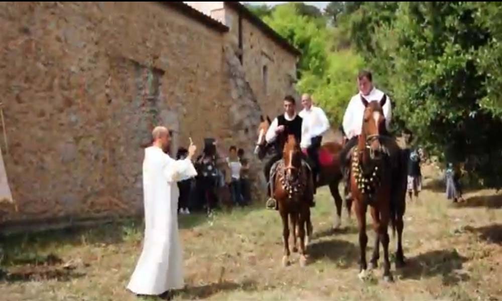 grande festa benedizione ai cavalieri